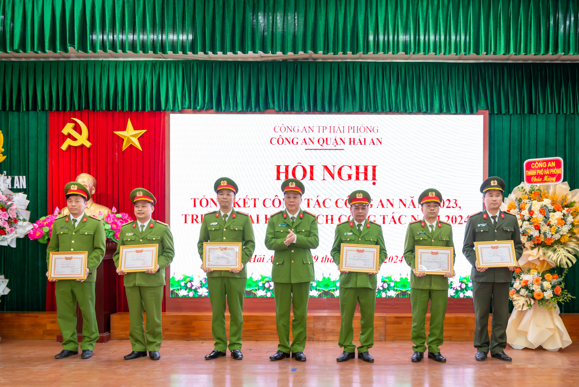 Công an quận Hải An: Triển khai kế hoạch công tác năm 2024